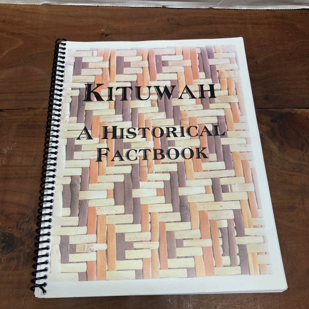 Kituwah A Historical Factbook Cherokee Native American History Spiral Bound
